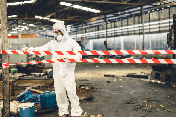 Professional Biohazard technician working in Troy, TN